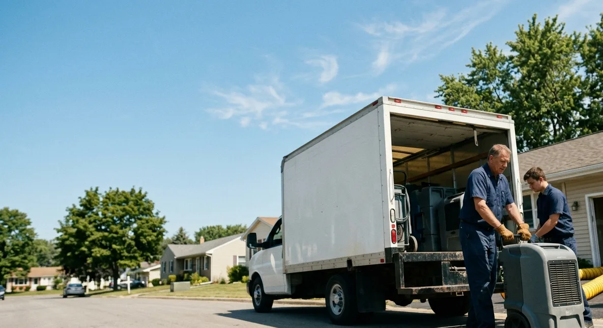 Water Damage Cleanup in Depew, OK near me